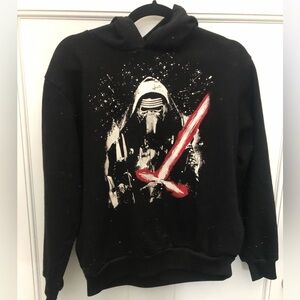 Star Wars Black Hoodie with Red Accents